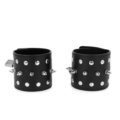Resistenza da polso Punk con punte 25 x 6 cm di Kink