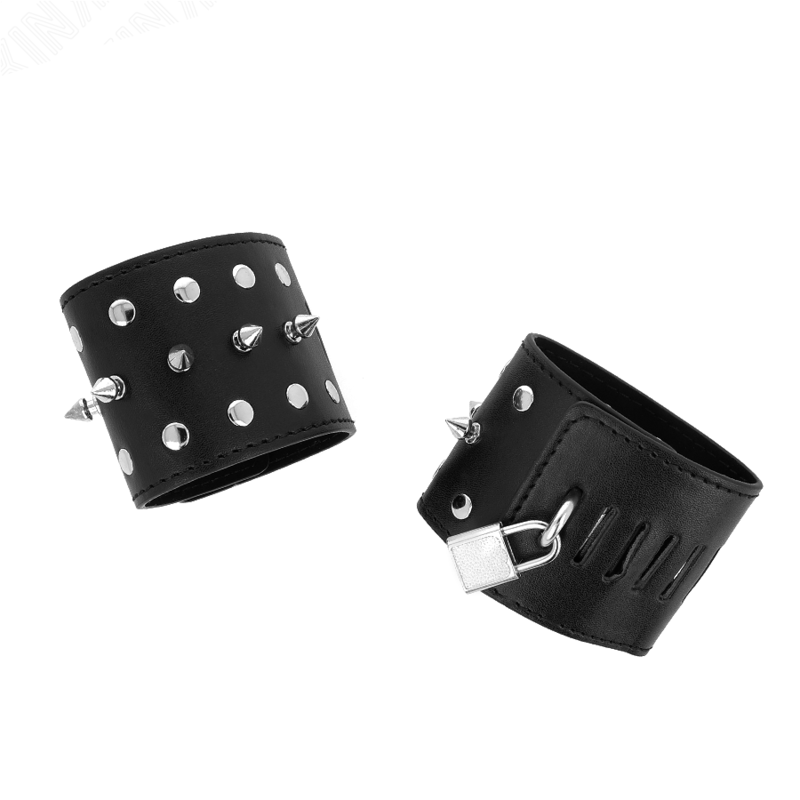 Resistenza da polso Punk con punte 25 x 6 cm di Kink, immagine 2