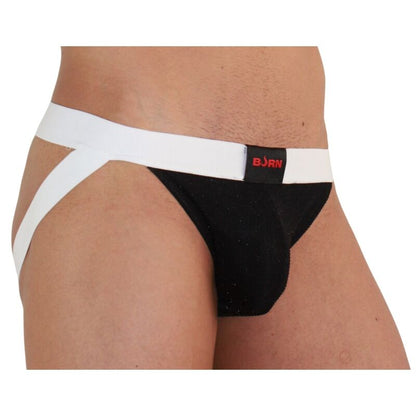 Jock 004 nero lucido / bianco M di Burn, immagine 2