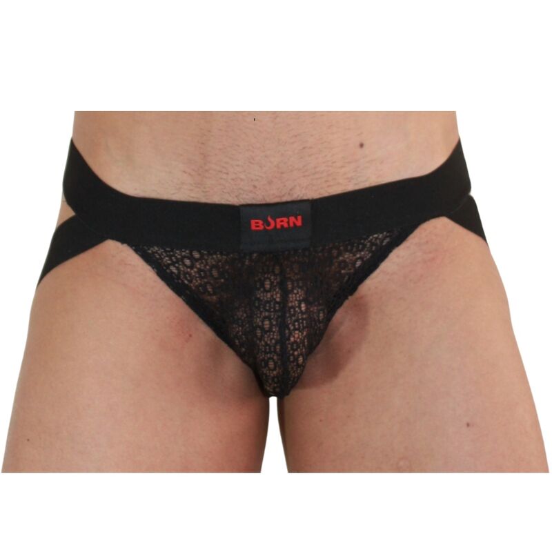 Jock 005 lingerie nero L di Burn