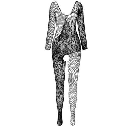 Bodystocking nero taglia unica di Passion, immagine 3