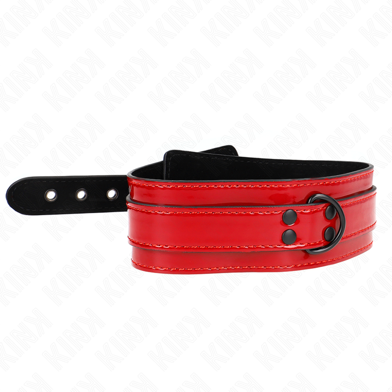 Collana regolabile vino rosso 37,5-49,5 cm x 5 cm di Kink, immagine 2