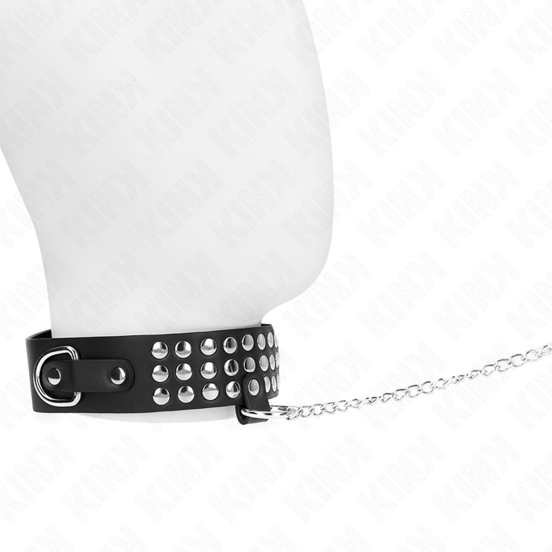 Collana con cinturino 65 cm con lucidi regolabile 37-42 cm x 5,3 cm di Kink