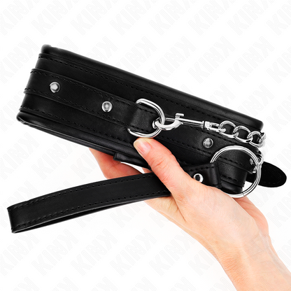 Collana con cinturino con fibbia lucida 65 cm 48.5 cm x 5.3 cm di Kink, immagine 3