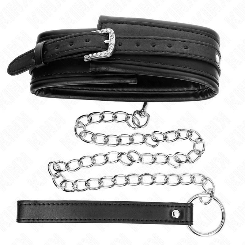 Collana con cinturino con fibbia lucida 65 cm 48.5 cm x 5.3 cm di Kink, immagine 5