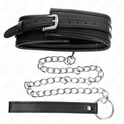Collana con cinturino con fibbia lucida 65 cm 48.5 cm x 5.3 cm di Kink, immagine 5
