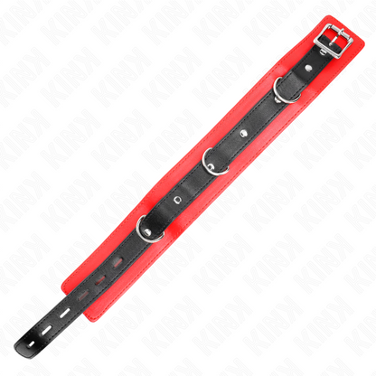 Collare con cintura 65 cm con cinturino rosso 54 x 4,5 cm di Kink, immagine 6