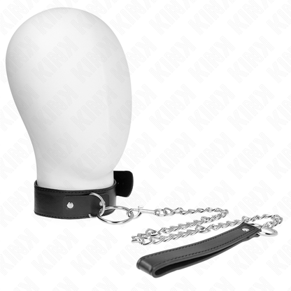 Collare modello base con guinzaglio modello 4 regolabile 36-43 cm di Kink