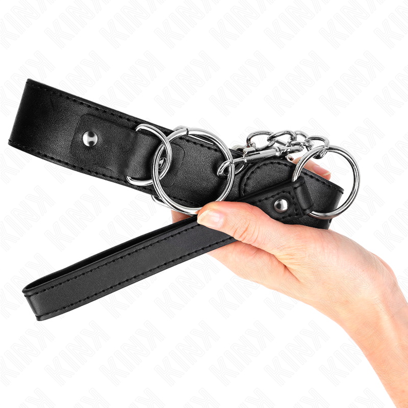 Collare modello base con guinzaglio modello 4 regolabile 36-43 cm di Kink, immagine 4