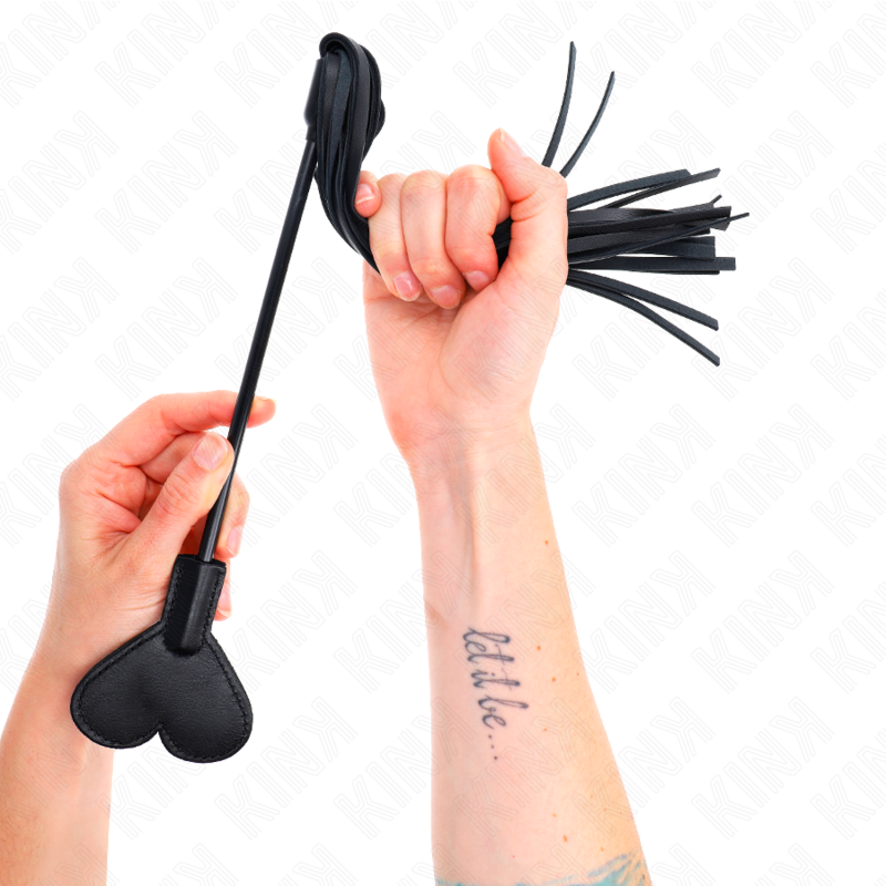 Frusta con Pandello a cuore Linea 35 cm di Kink