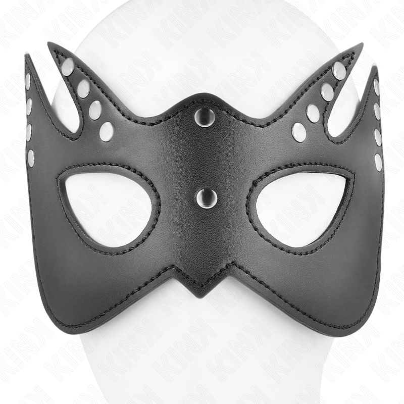 Maschera Pipistrello con rivetti 23 x 15 cm di Kink, immagine 4