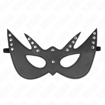 Maschera Pipistrello con rivetti 23 x 15 cm di Kink, immagine 2