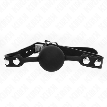 Modello 1 palla in silicone 4 cm gag con serratura 60 x 2 cm di Kink
