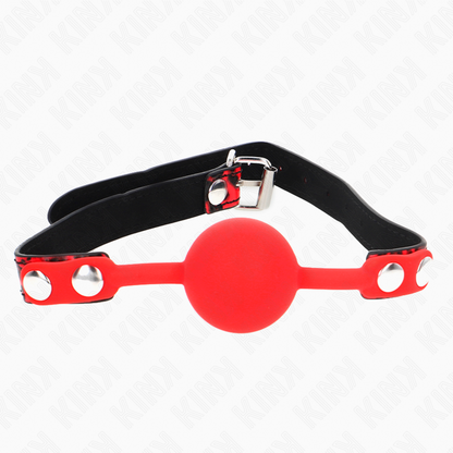 Palla in silicone 4 cm modello gag 2 60 x 2 cm di Kink