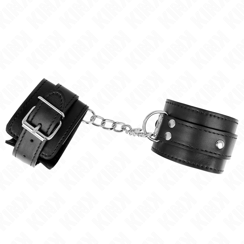 Resistenza da polso con 3 anelli a d regolabile nero 17,5-25 cm x 6 cm di Kink, immagine 3