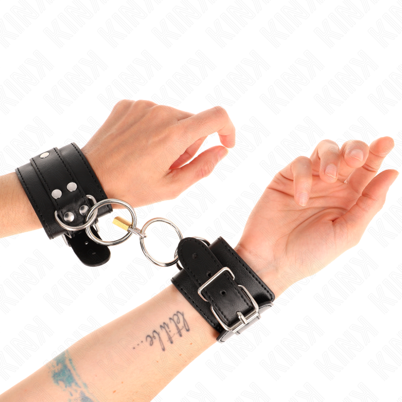 Fermapolso con bloccaggio O-ring nero regolabile 20-28 cm x 5,5 cm di Kink