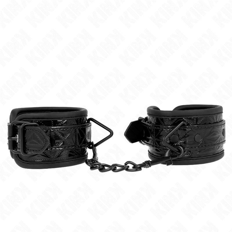 Resistenza da polso con motivo a diamanti nero regolabile 17-26 cm x 5,5 cm di Kink, immagine 2