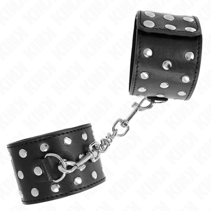 Resistenza da polso Punk regolabile 19-24 cm x 5,5 cm di Kink, immagine 3