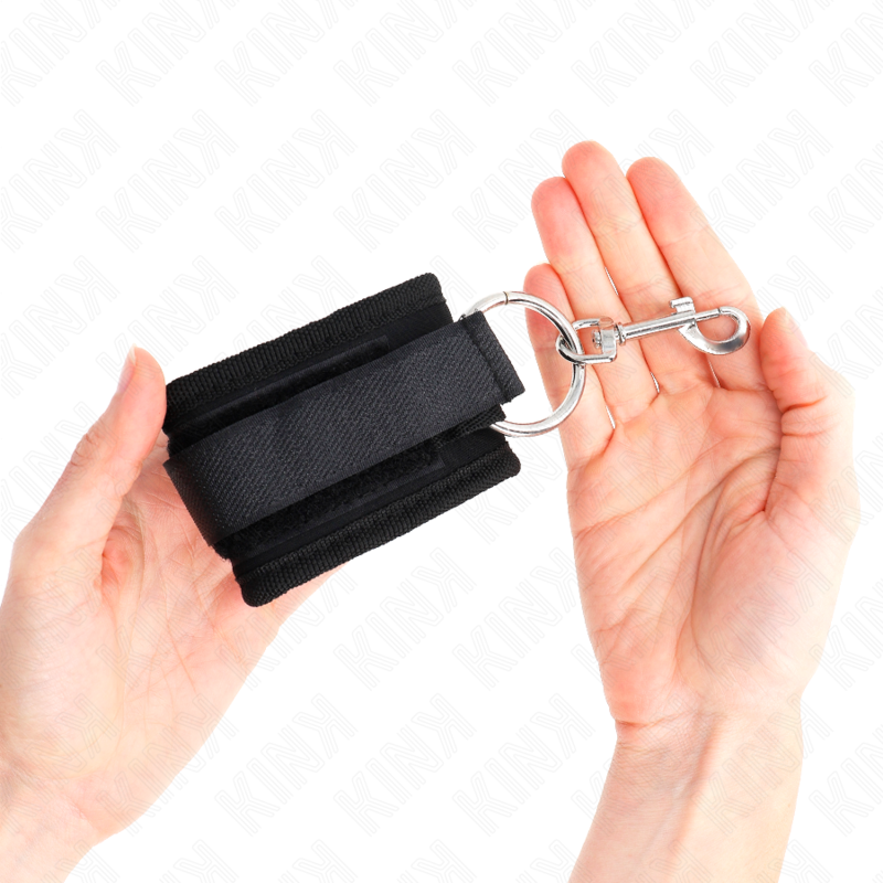 Resistenza da polso nera regolabile 18-35 cm x 6 cm di Kink, immagine 4