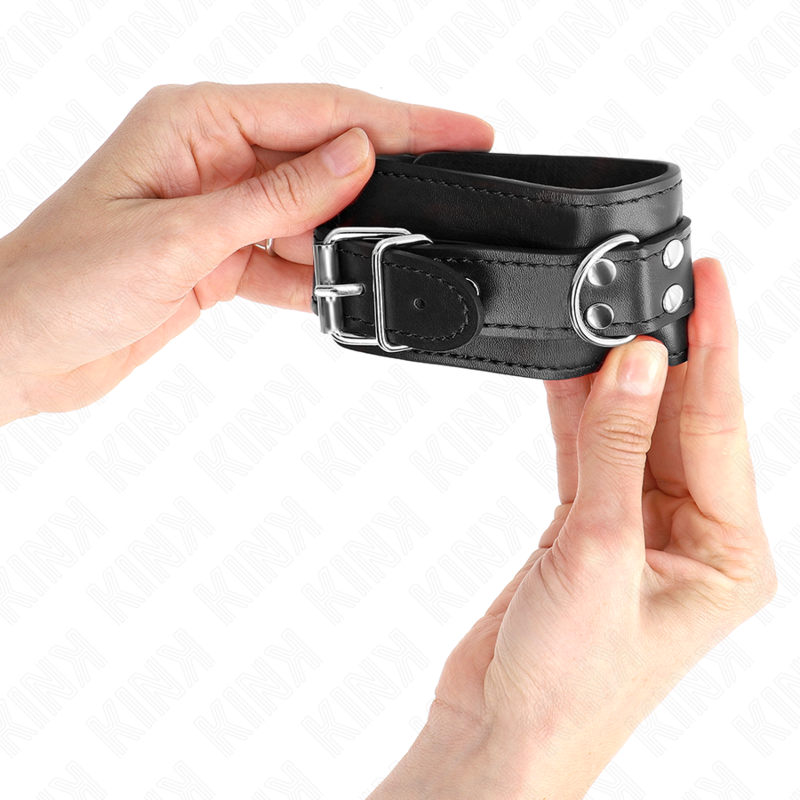 Resistenza da polso semplice nera regolabile 20-23 cm x 5,5 cm di Kink, immagine 4
