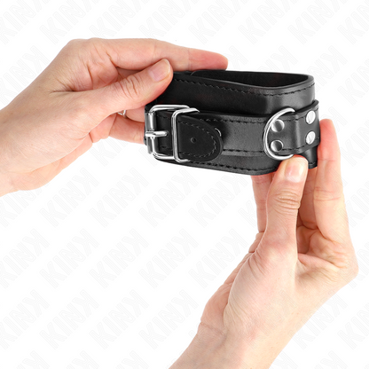 Resistenza da polso semplice nera regolabile 20-23 cm x 5,5 cm di Kink, immagine 4