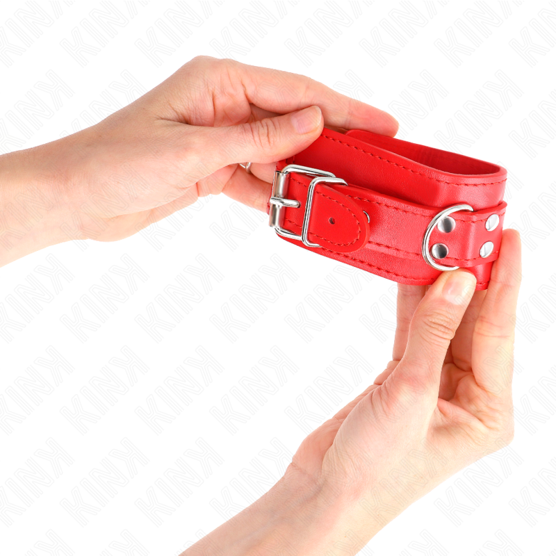Resistenza da polso semplice rosso regolabile 20-23 cm x 5,5 cm di Kink, immagine 4