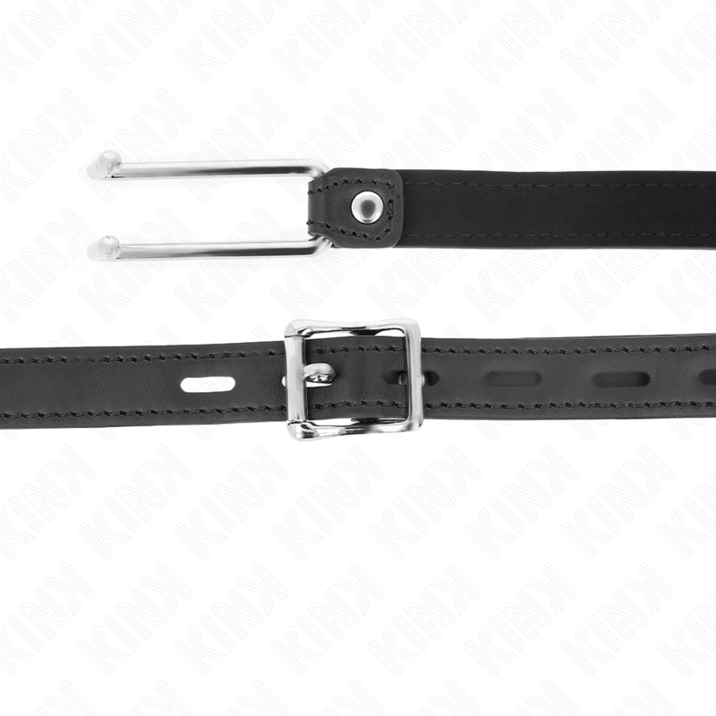 Gancio in metallo 11.5 cm con cinturino in similpelle regolabile 39-58 cm x 2 cm di Kink, immagine 4