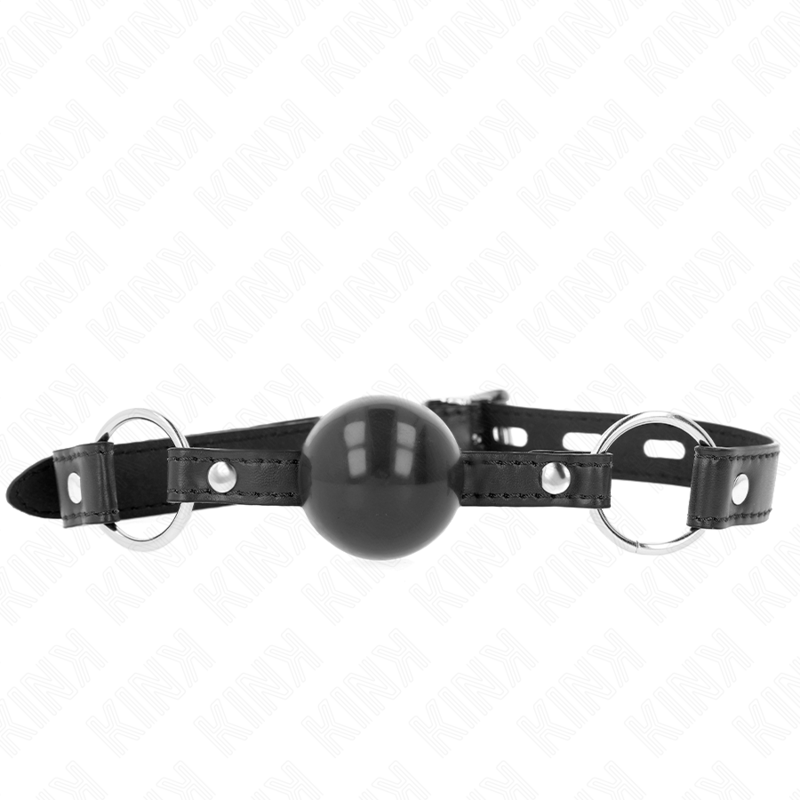 Palla in tpe nera 4 cm gag 60 x 2 cm di Kink