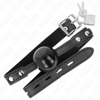 Palla morbida in tpe 4 cm modello gag 3 60 x 2 cm regolabile 37-52 cm di Kink, immagine 2