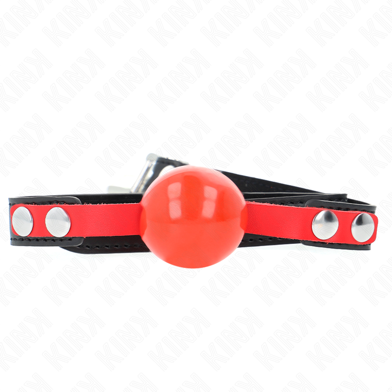 Palla morbida in tpe 4 cm modello gag 4 60 x 2 cm regolabile 37-52 cm di Kink