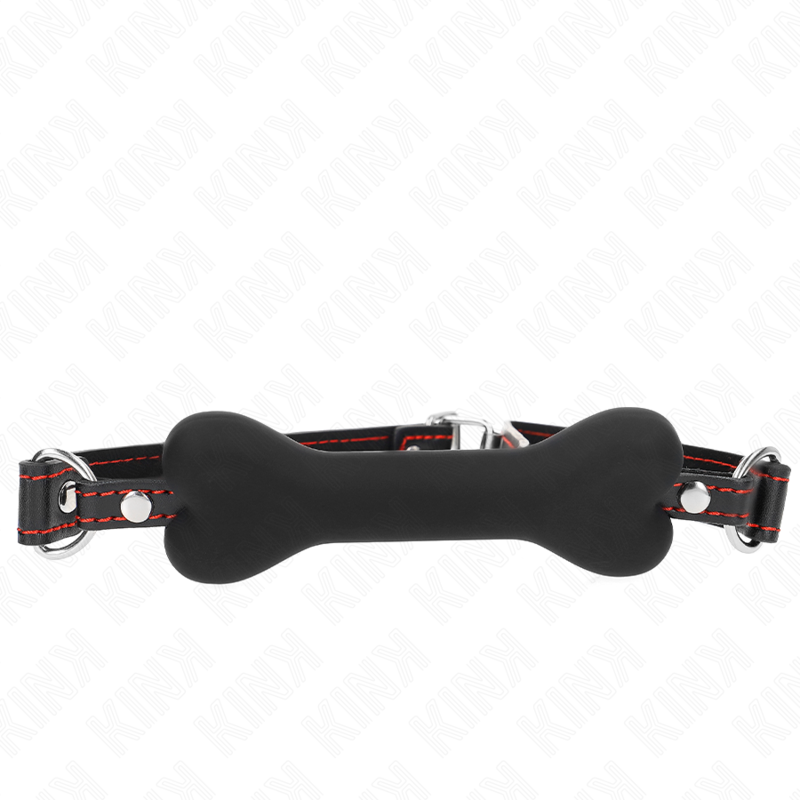 Osso nero 12 cm bavaglio 63 x 2 cm di Kink