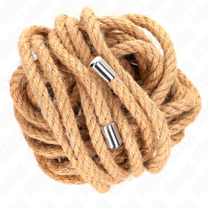 Corda di canapa con testa in metallo 5 metri di Kink
