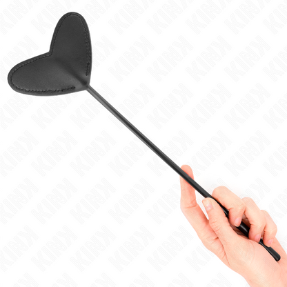 Palette nera a forma di cuore 33 x 10 cm di Kink