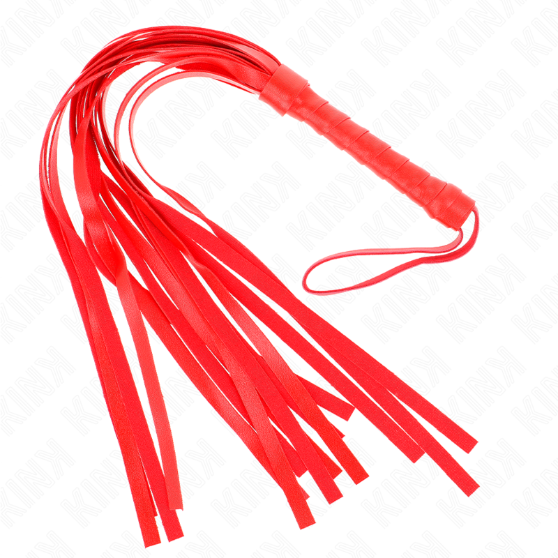 Frusta semplice rossa 45 cm di Kink, immagine 2