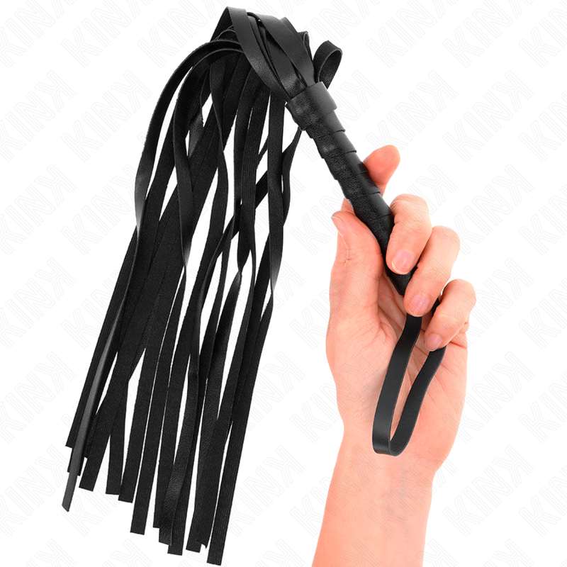 Frusta semplice nera 45 cm di Kink