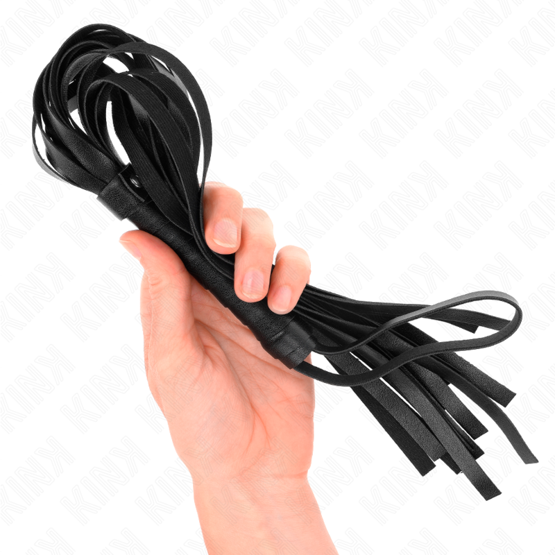 Frusta semplice nera 45 cm di Kink, immagine 3