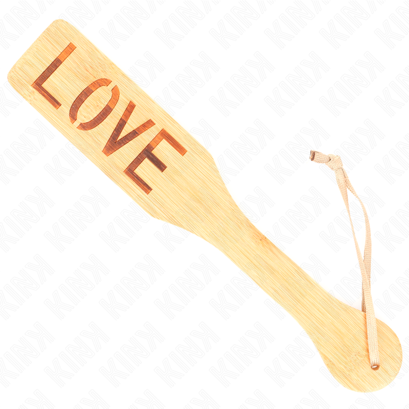 Palette in Bambù parola amore 32 x 5,5 cm di Kink, immagine 2