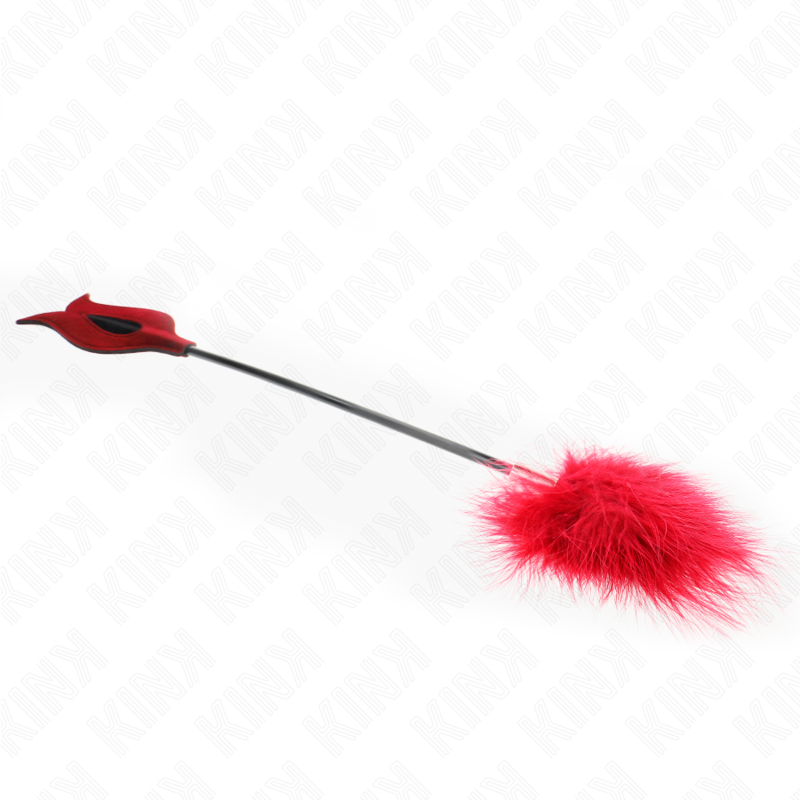 Piume Sollecitanti con pagaia a forma di rosa 8 cm di Kink, immagine 5