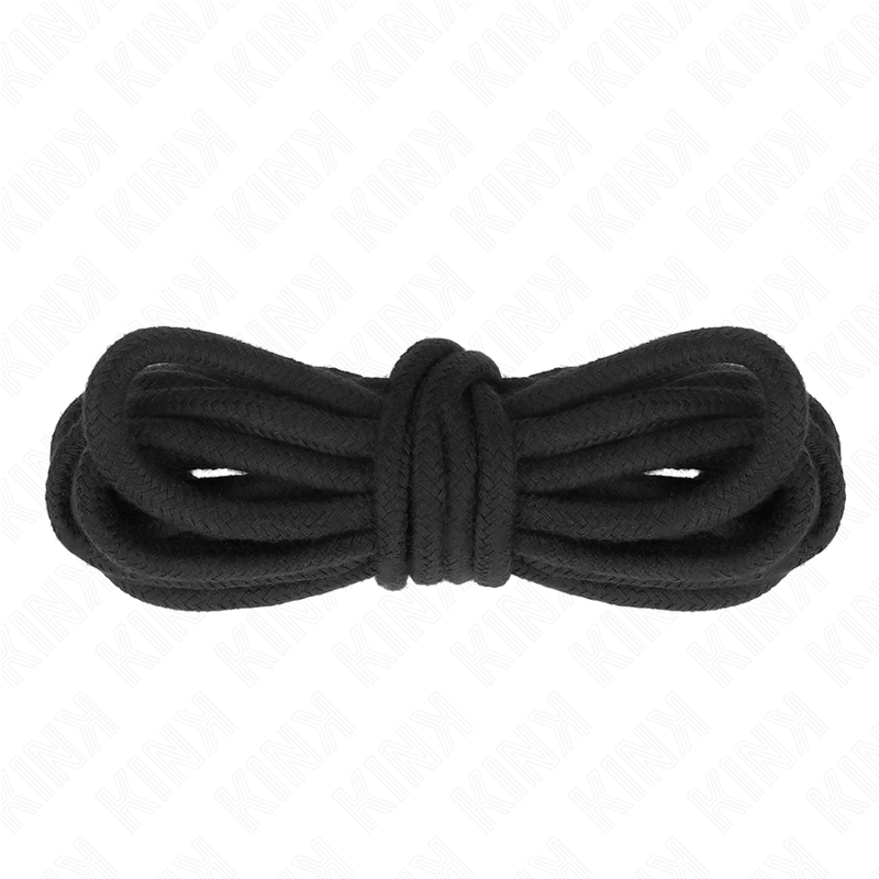 Corda in cotone 10 metri nera di Kink