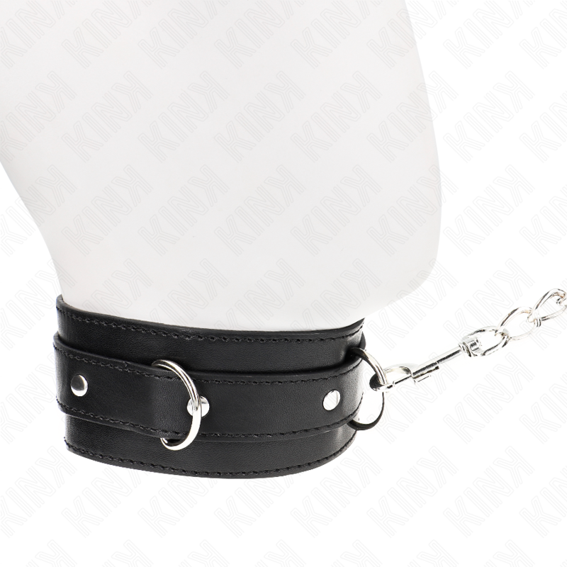 Collare con cintura 65 cm con cinturino nero 54 x 4,5 cm di Kink, immagine 3