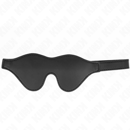 Manette e restrizioni fascia in similpelle 20 x 8 cm con chiusura in velcro regolabile 17-21 cm di Kink, immagine 2