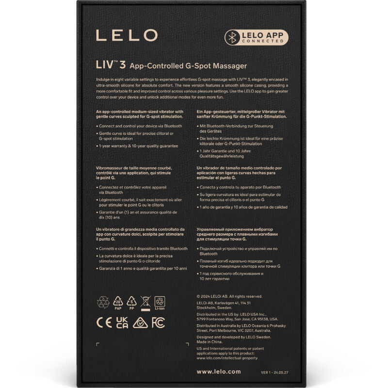 Stimolatore del punto Liv™ 3 g rosa di Lelo, immagine 4
