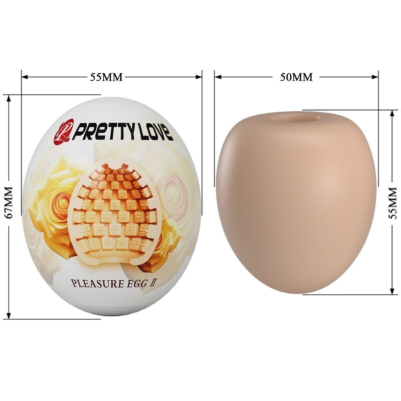 Masturbatore maschile uovo carne di Pretty Love, immagine 7
