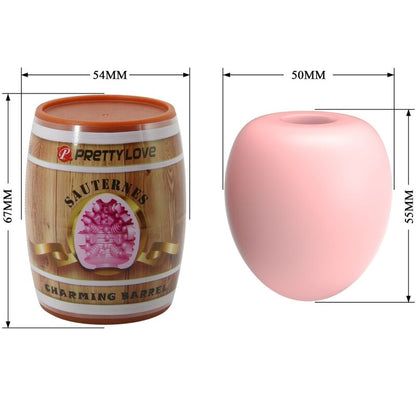 Masturbatore maschile uovo modello rosa 2 di Pretty Love, immagine 7
