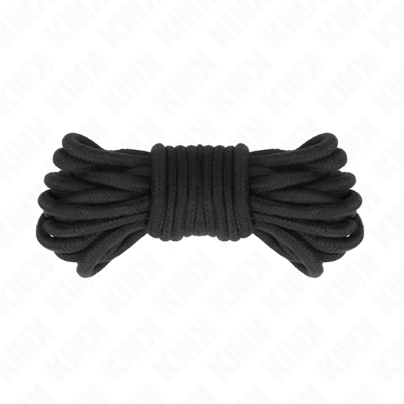 Corda in cotone 5 metri nera di Kink, immagine 2