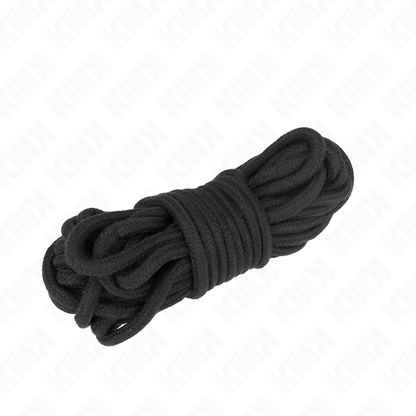 Corda in cotone 5 metri nera di Kink