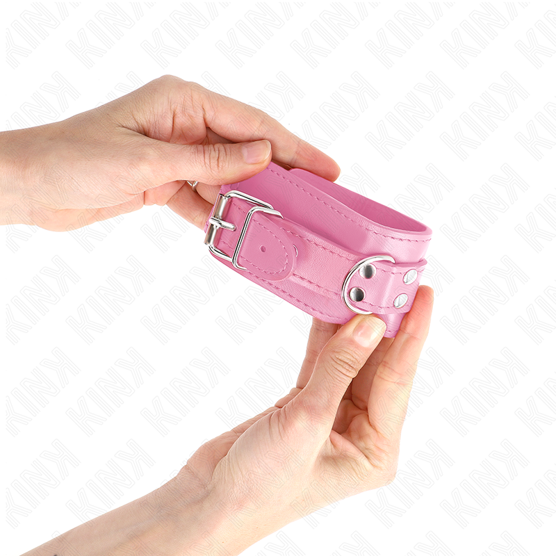 Resistenza da polso semplice rosa regolabile 20-23 cm x 5,5 cm di Kink, immagine 3