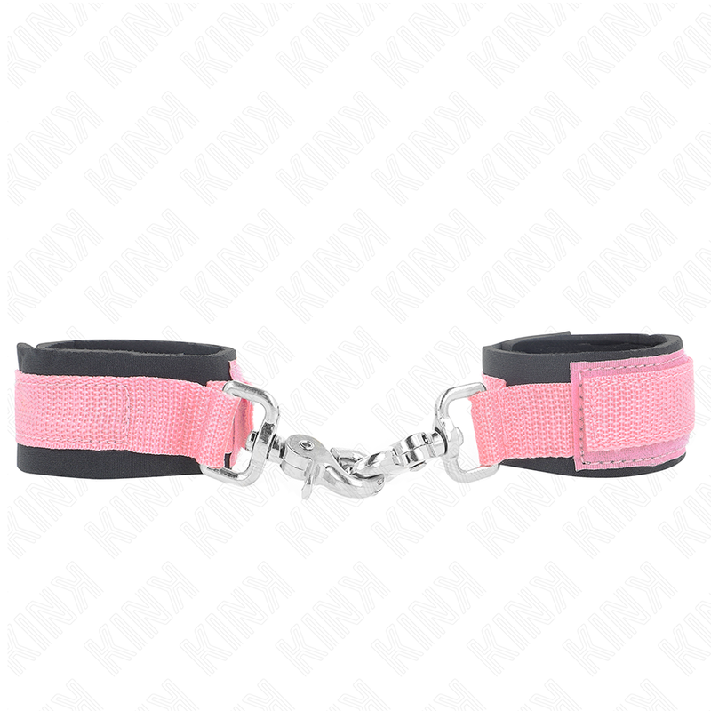 Manette e restrizioni Poggipolso regolabile in neoprene rosa regolabile 22-34 cm di Kink, immagine 2