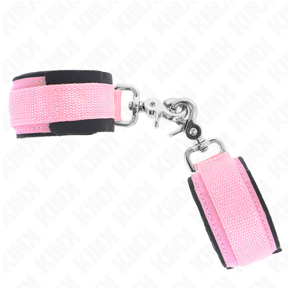Manette e restrizioni Poggipolso regolabile in neoprene rosa regolabile 22-34 cm di Kink, immagine 3