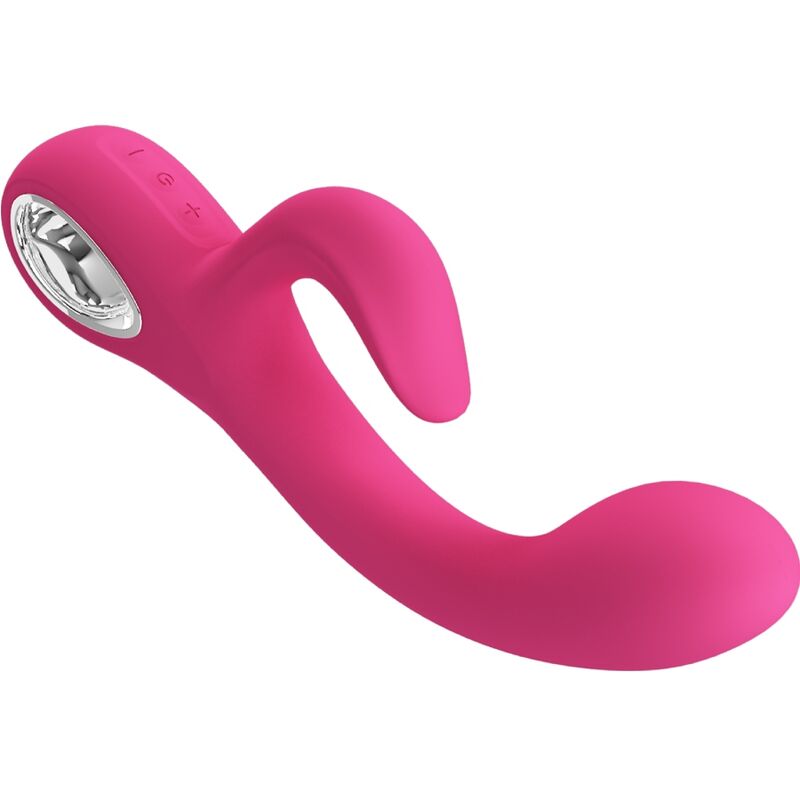 Vibratore Fritz rabbit 12 vibrazioni rosa di Pretty Love, immagine 5